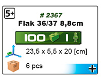 Canon allemand Flak 36/37 88 mm